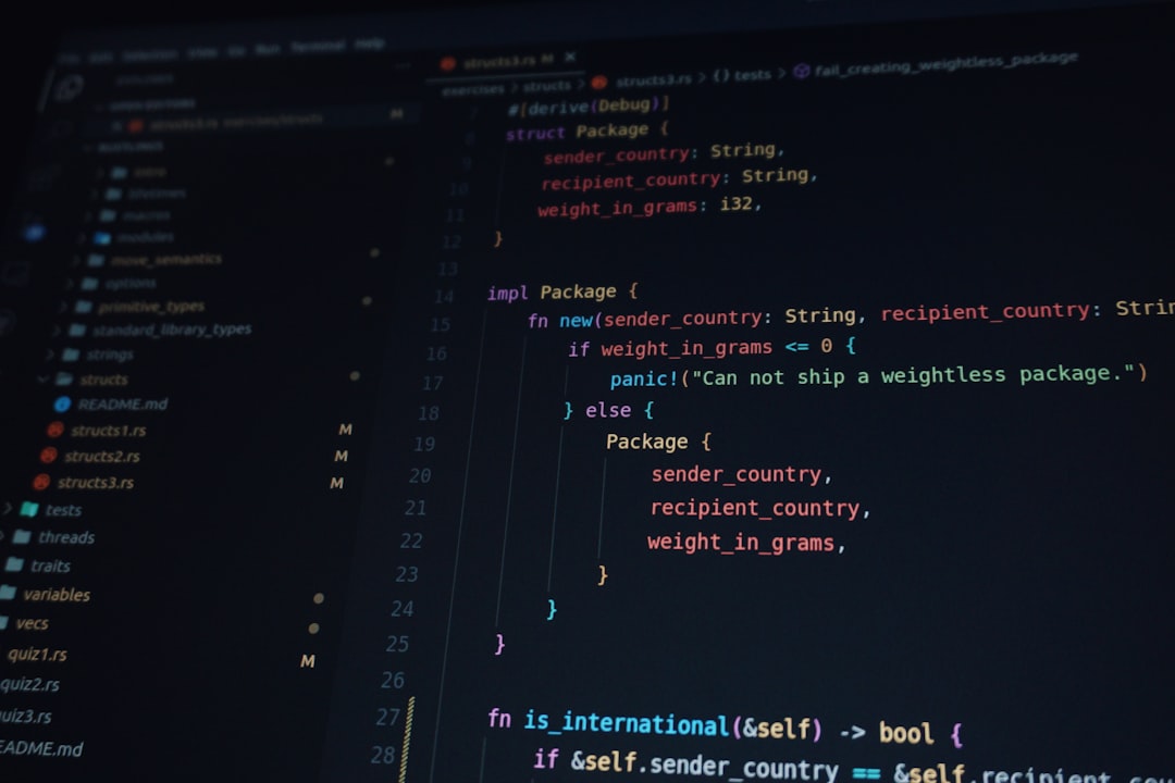 visual studio code rust